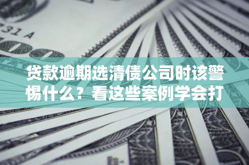 武汉贷款逾期选清债公司时该警惕什么？看这些案例学会打翻身仗