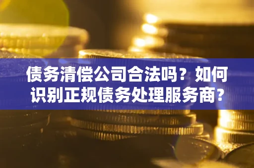 武汉债务清偿公司合法吗？如何识别正规债务处理服务商？