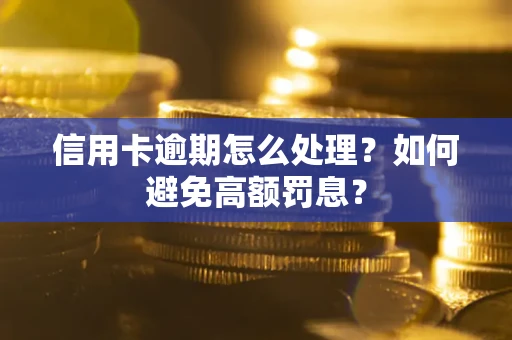 武汉信用卡逾期怎么处理？如何避免高额罚息？