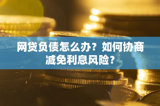 武汉网贷负债怎么办？如何协商减免利息风险？