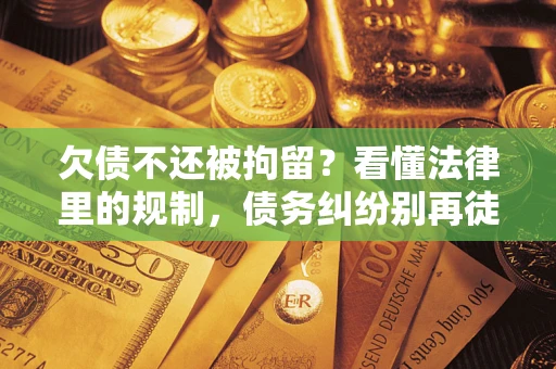 武汉欠债不还被拘留？看懂法律里的规制，债务纠纷别再徒劳奔波