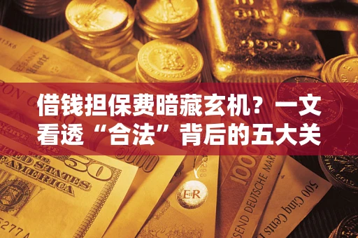 武汉借钱担保费暗藏玄机？一文看透“合法”背后的五大关键陷阱