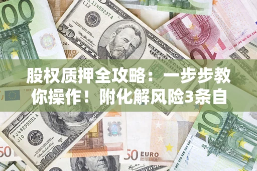 武汉股权质押全攻略：一步步教你操作！附化解风险3条自救法则